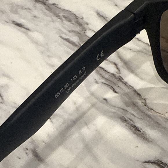 Smith Optics Headliner Polarized Square Sunglasses Matte Black Solver K87 Read - Picture 7 of 8